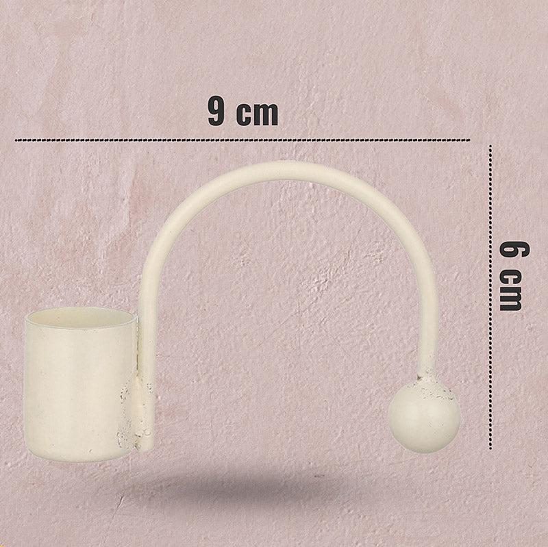 Arfa Tealight Candle Holder (White) - Set of Four media 7