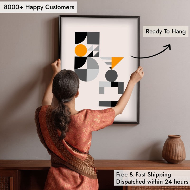 Sublime Patterns Archival Canvas Wall Art - Black Frame media 6