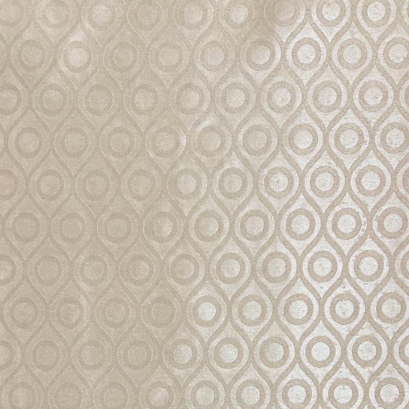 Swayam Kinaash Jacquard Curtain - Beige media 4