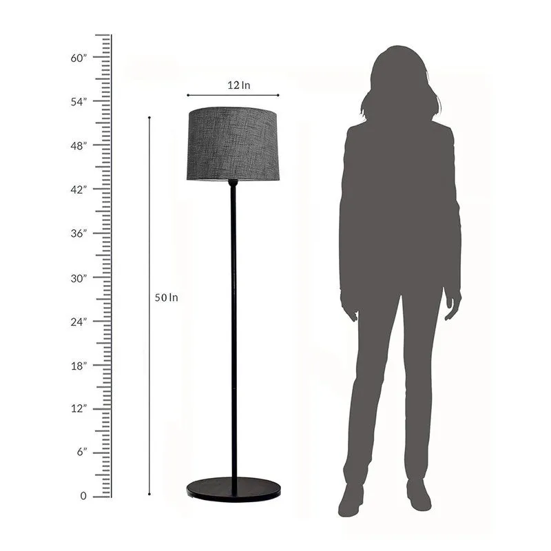 GlowAura Timeless Metal Floor Lamp media 8