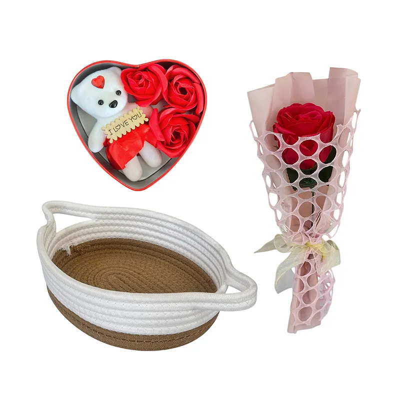 Rose & Reverie Valentine's Gift Box - Three Piece Set media 3