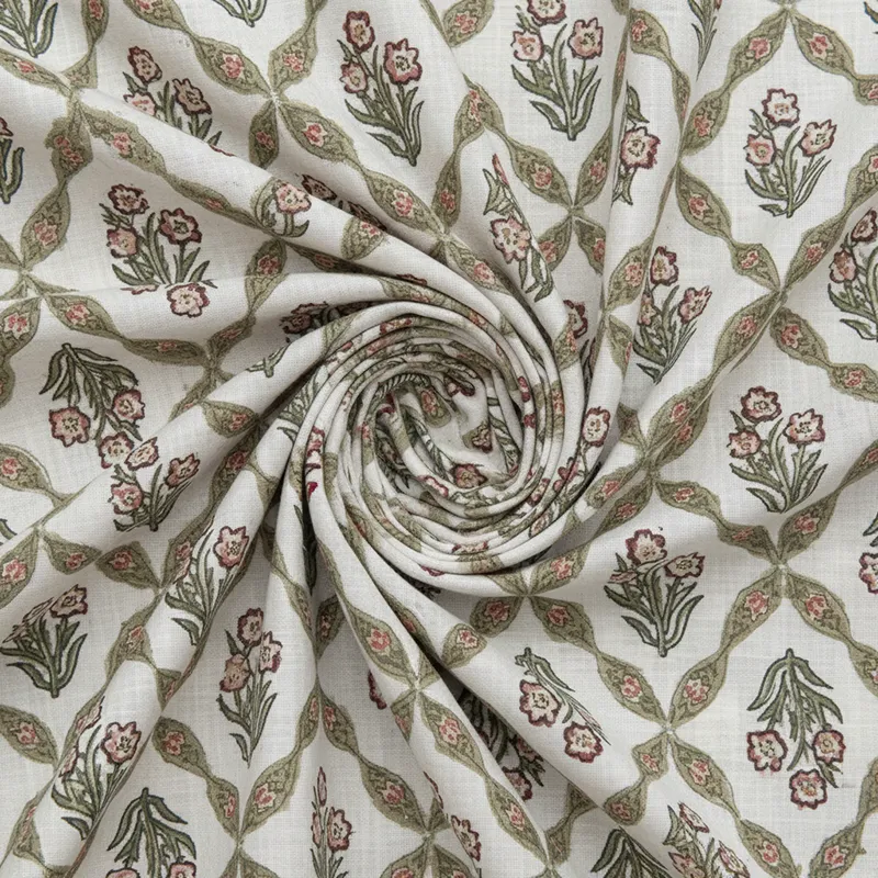 Malati Cotton Bedsheet (Taupe Grey, Brown) - 180 TC media 5
