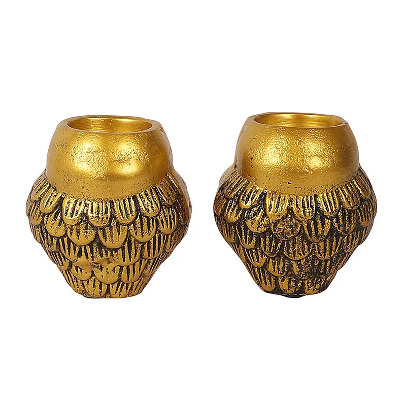 Hoot & Flame Tea Light Holder - Set Of Two media 5