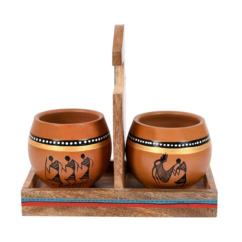 Varshini Khulhad With Holder (150 ML) - Three Piece Set media 4