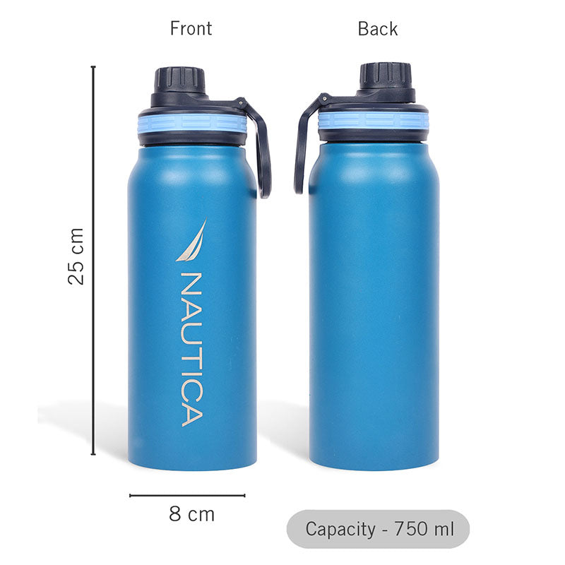 Nautica Hydra Meridian Insulated Stainless Steel Thermos (Blue) - 750 mL media 8