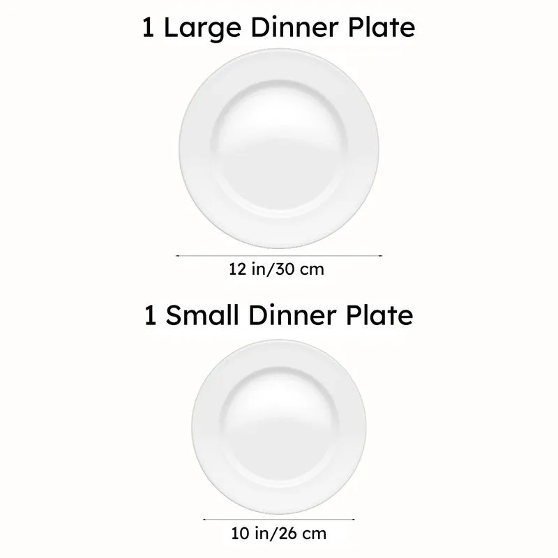 Tiramisha Ceramic Dinner Plate media 7
