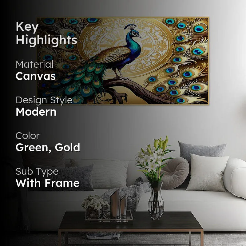 Mayura Profile Canvas Wall Painting media 2
