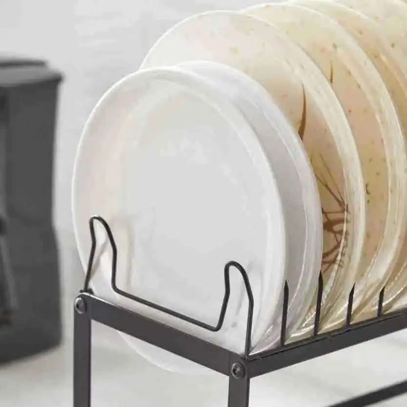 Orho Two Tier Dish Rack - Black media 3