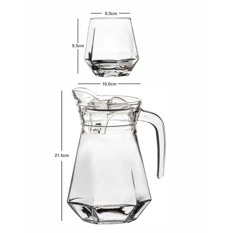 Tenzic Water Jug & Tumbler - Set Of Five media 5