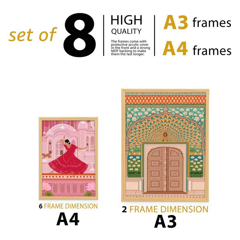 Nritya Walls Wall Art - Set of Eight media 5