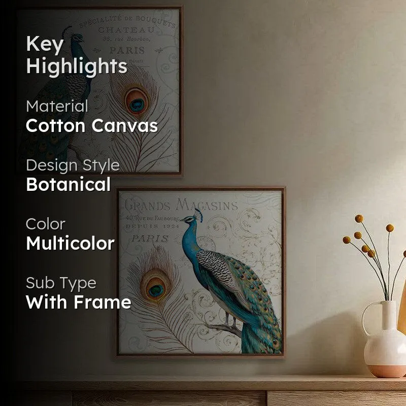 Mayura Charita Wall Art - Set Of Two media 2
