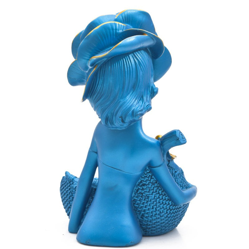 Lady Elegance Showpiece - Blue media 4