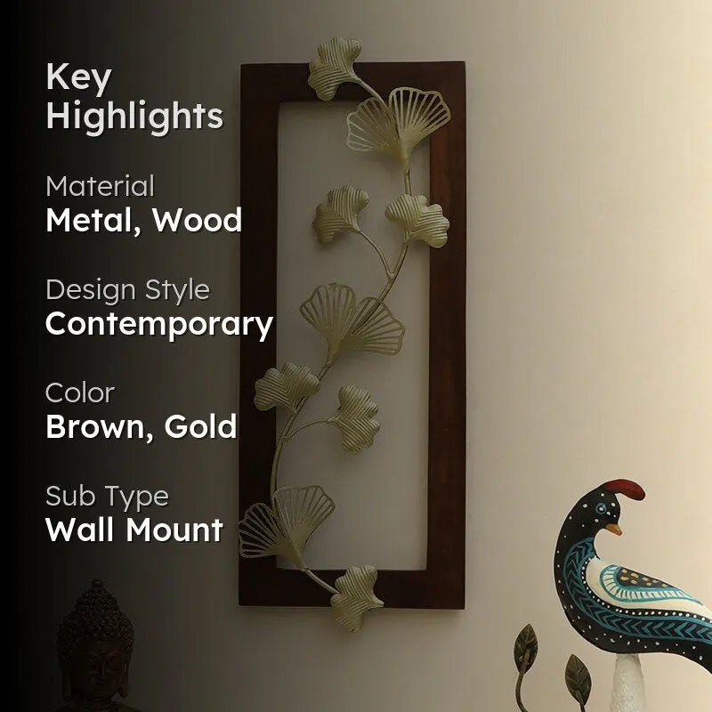 Mariette Metal & Wood Wall Accent media 2