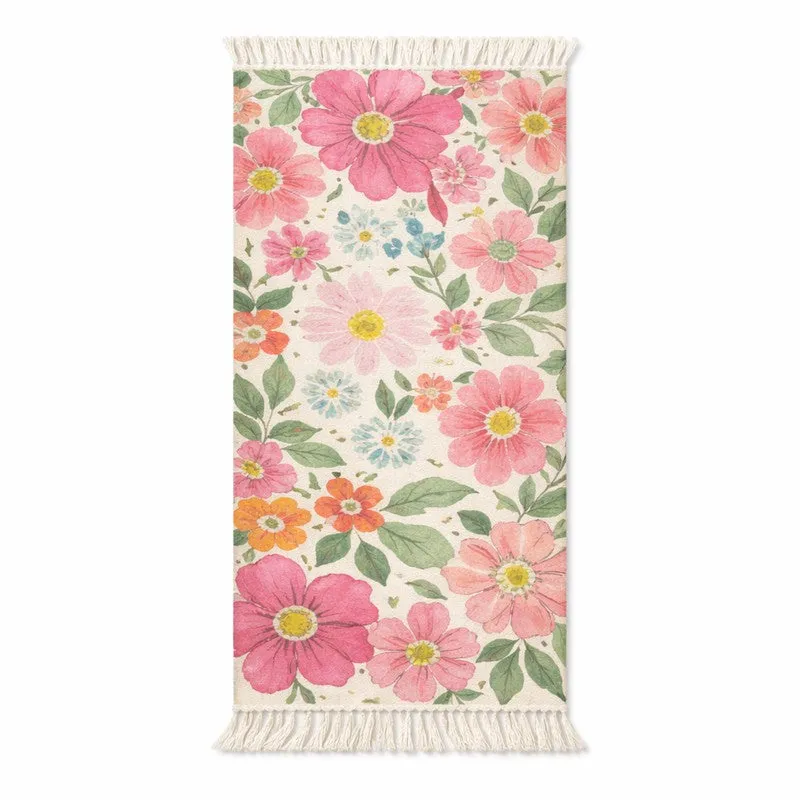 Vintage Rose Runner Rug media 3