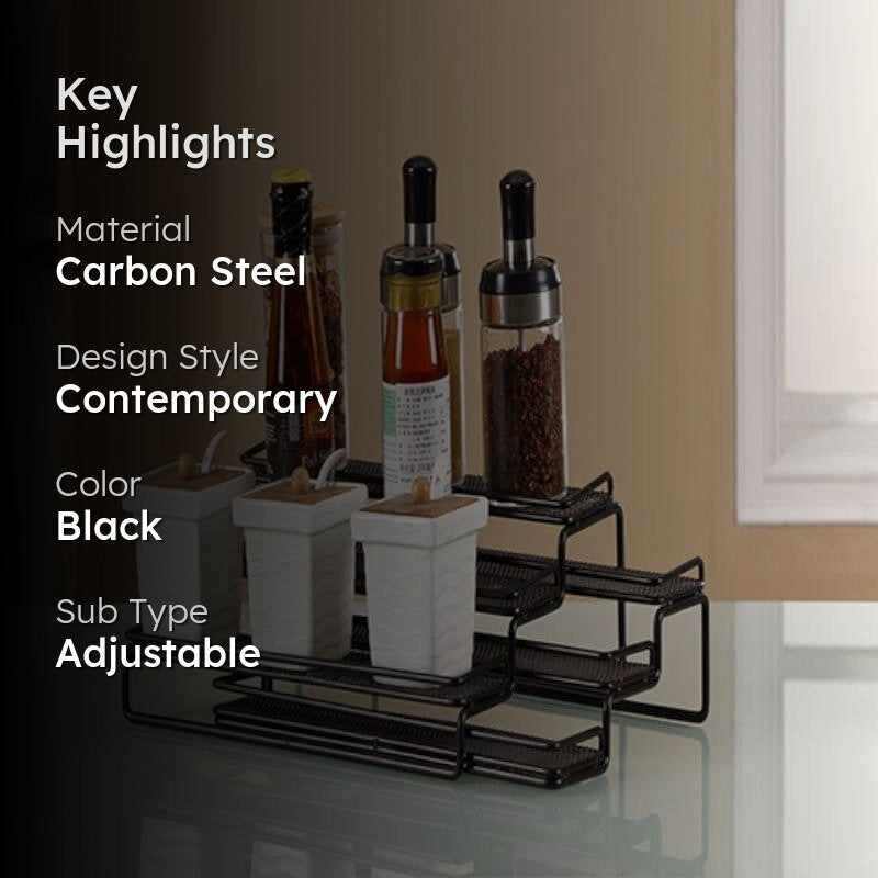 Lura Adjustable Kitchen Rack media 2