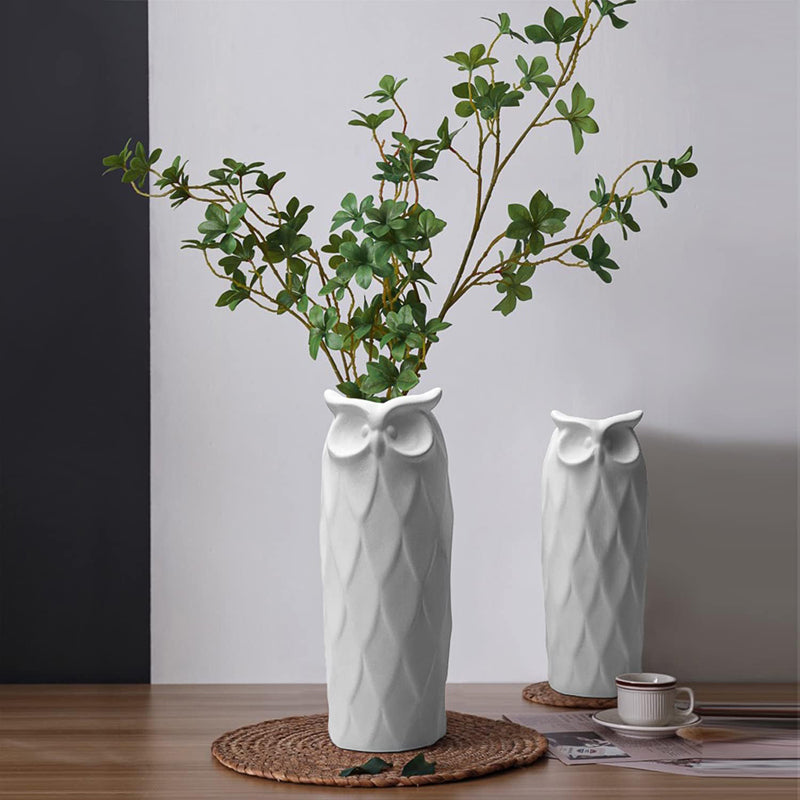 Owelette Ceramic Vase - Set Of Two image 6