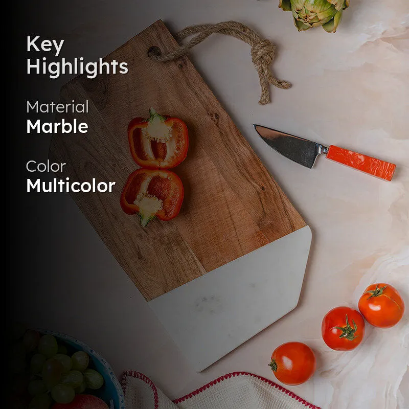 Woodstone Marble Cheese Board media 2