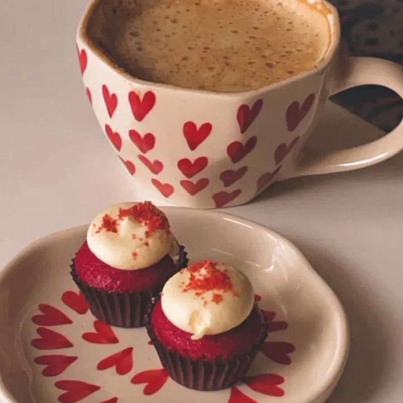 Hearty Glow Cup & Saucer (220 ML) - Two Piece Set media 6
