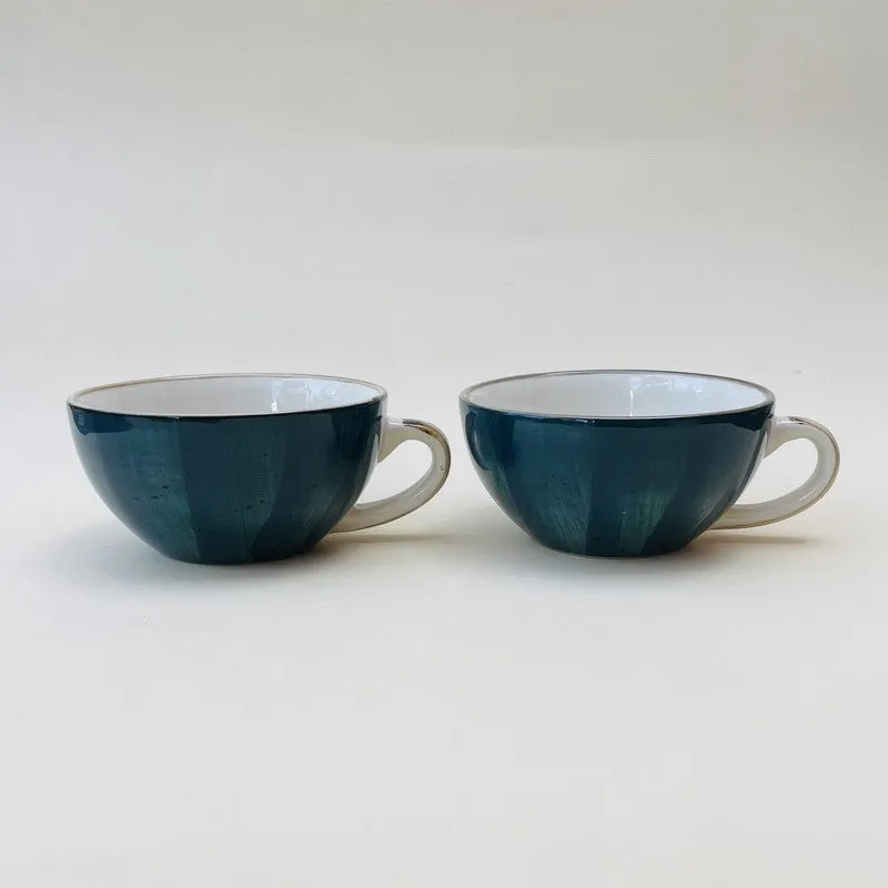 Bliss Ceramic Tea Cup (240 mL Each) - Set Of Two media 5