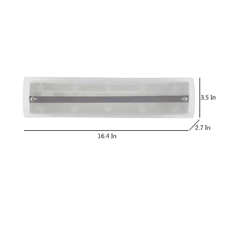 Straight Seam Glass Wall Lamp media 5