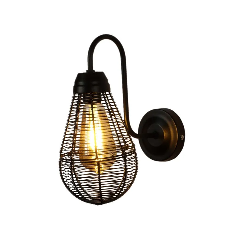 Midnight Arc Iron Wall Lamp media 3