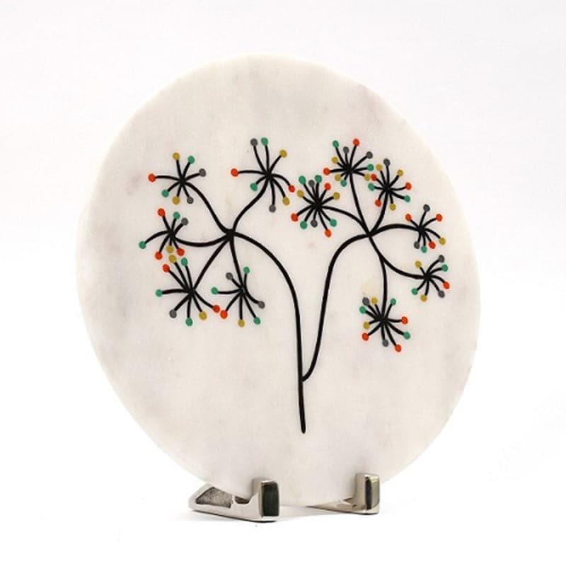 Magnolia Hand Painted Marble Showpiece media 3