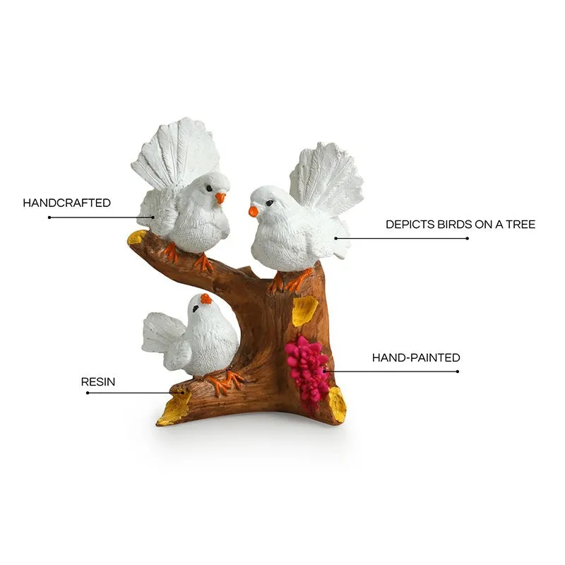 Turtle Dove Fam Resin Showpiece media 5