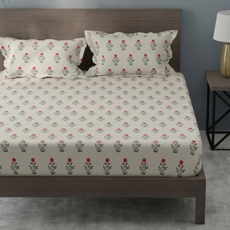 Floriva Single Microfiber Bedsheet - 120 GSM media 3