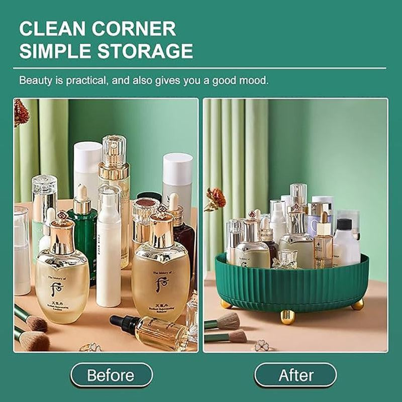 Bits & Bliss Revolving Desk Organizer - Dark Green media 6