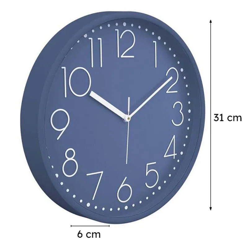 Elementary Wall Clock - Dusty Purple media 6