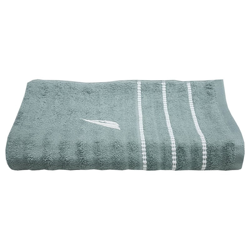 Nautica Oasis Stripe Bath Towel - Green media 3