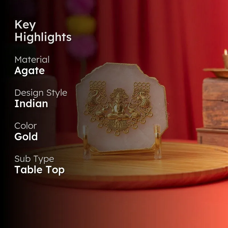 Blissful Fortune Goddess Laxmi Showpiece media 2
