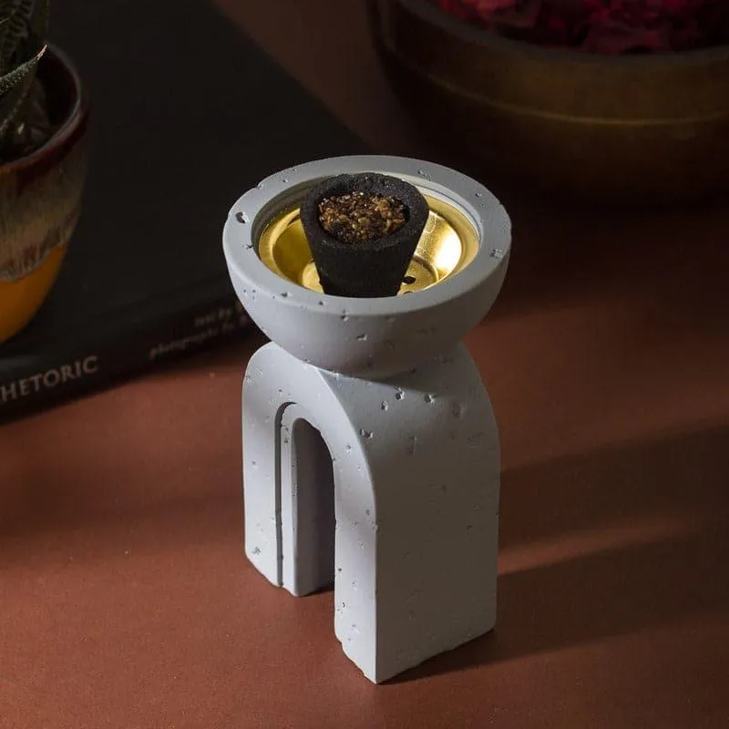 Marta Incense Burner - Grey media 5