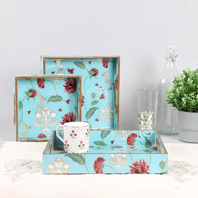 India Circus Anya Square Serving Tray media 4