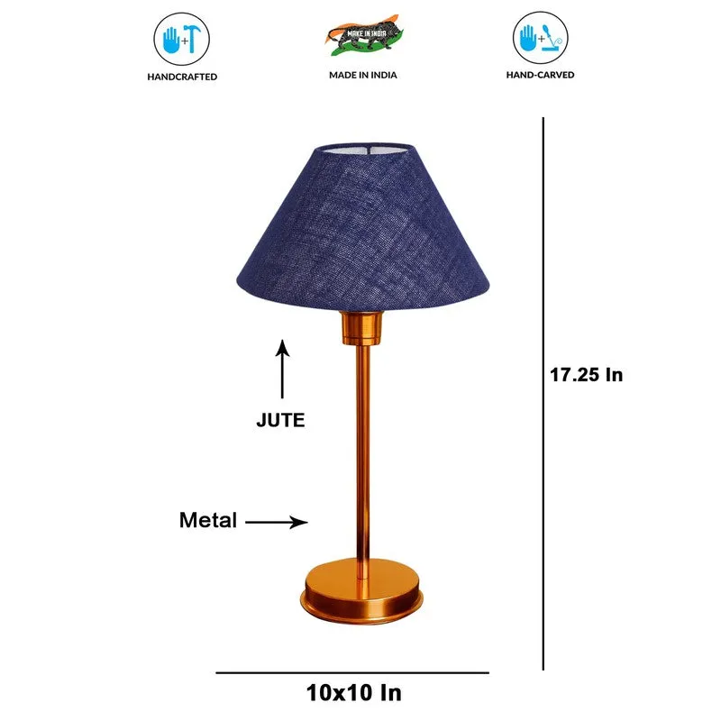 Kavira Nyxo Metal Table Lamp - Blue media 8