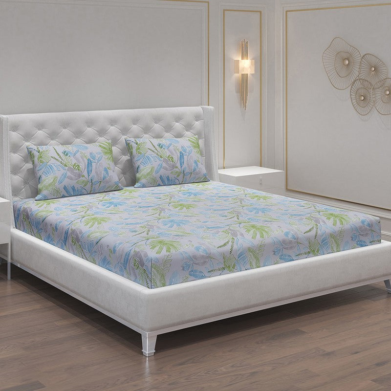 Monte Carlo Petal Pop Cotton Bedsheet - 104 TC