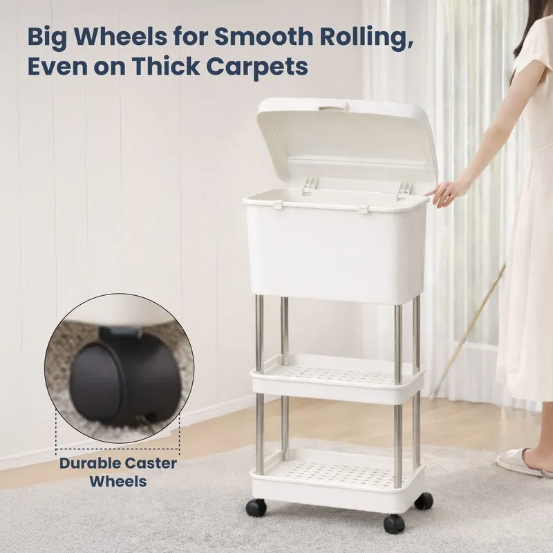 Rioware Roll Nest White Plastic Racks media 9
