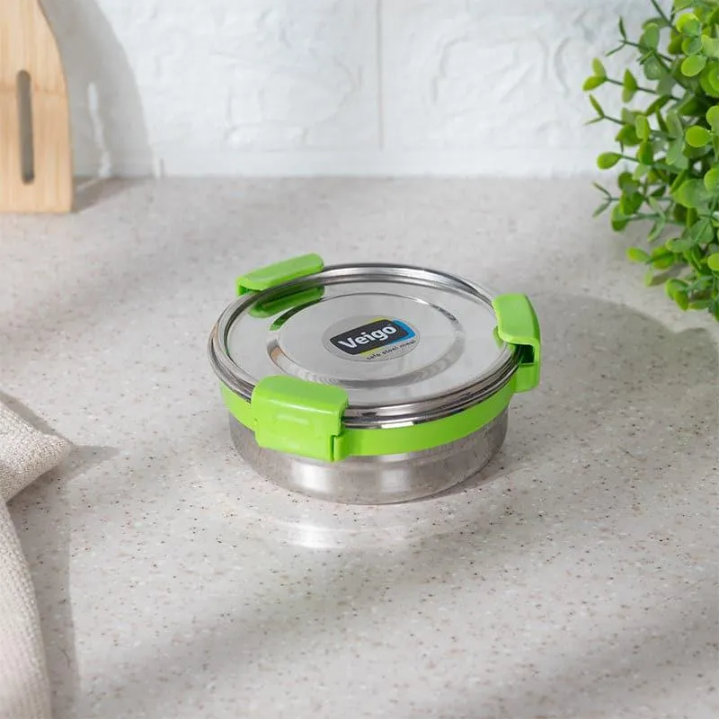 Clip Lock Lunch Box (275 mL) - Green media 1