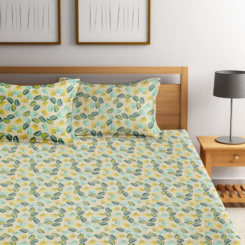 Arzen Floral Microfiber Bedsheet Old - 130 GSM media 3