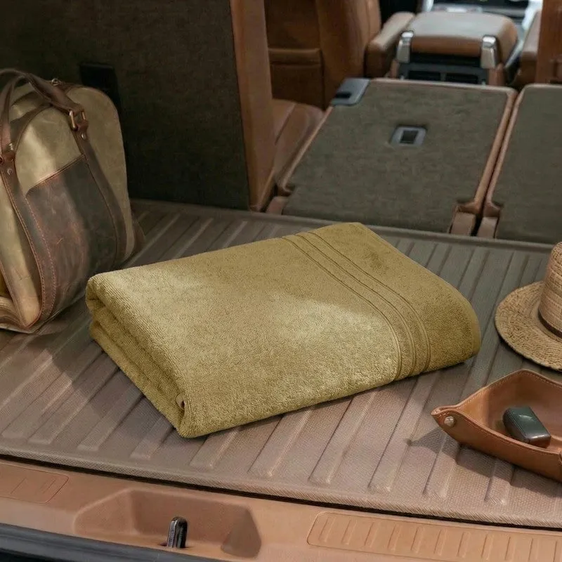 Monte Carlo Clean Wrap I Pure Cotton Bath Towel - Beige media 3