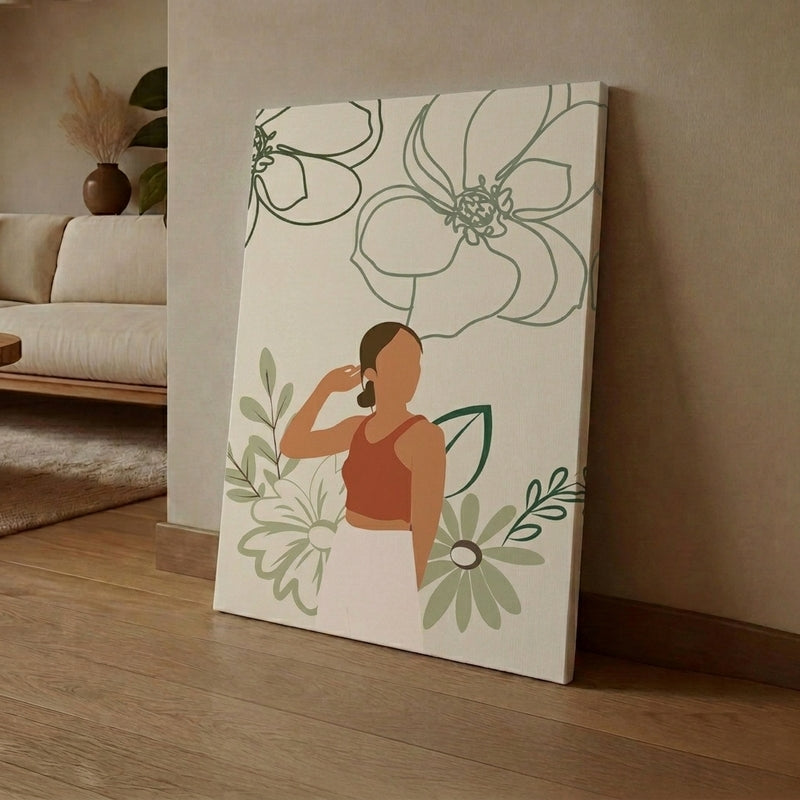 Painted Identity Canvas Wall Art