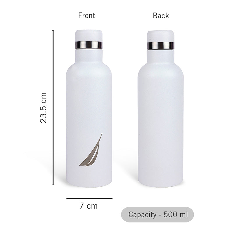 Nautica Cirrus Pure Insulated Stainless Steel Thermos (White) - 500 mL media 7