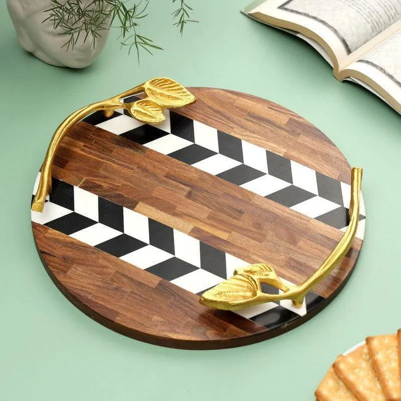 Leocade Cheese Wood Platter media 1