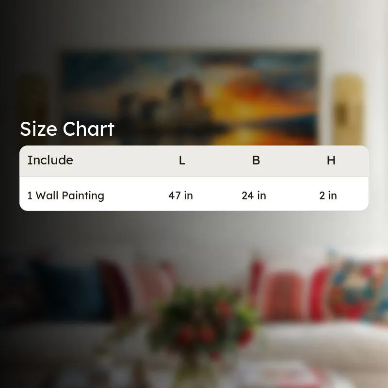 Horizonhold Canvas Wall Painting With Frame media 10