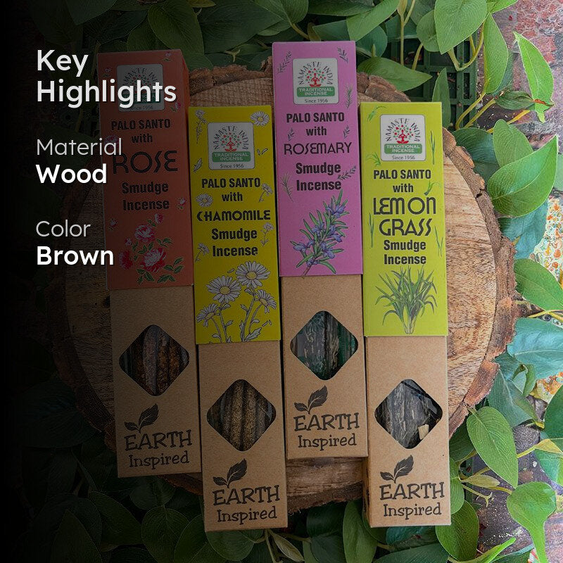 Sugandha Herbs & Flowers Smudge Incense Sticks - Pack Of Four media 2