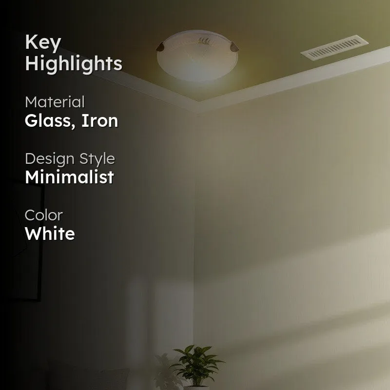 Radiant Beam Glass Ceiling Lamp media 2