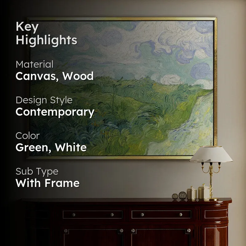 Cloudsong Canvas Wall Painting With Frame media 2