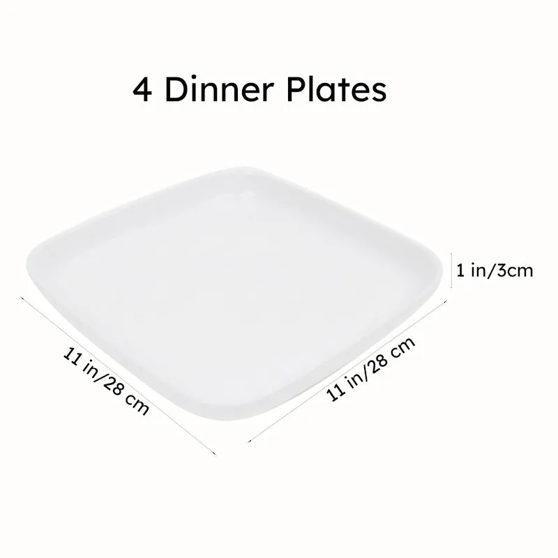 Dawnmist Dinner Plate - Set Of Four media 11
