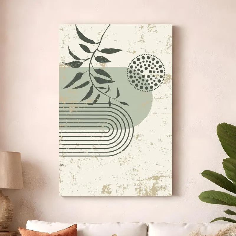 Angular Floral Canvas Wall Art media 3