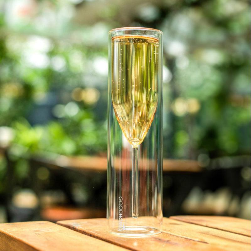Cora Champagne Tulip Glasses (150 MLEach) - Set Of Two